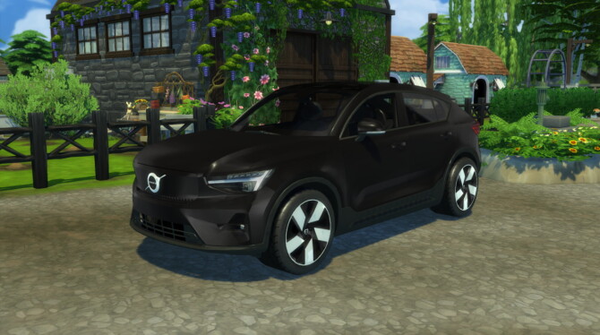Sims 4 2022 Volvo C40 Recharged at LorySims