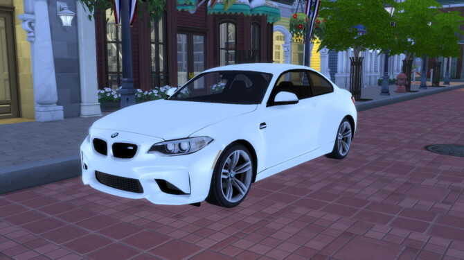 Sims 4 2016 BMW M2 at Modern Crafter CC