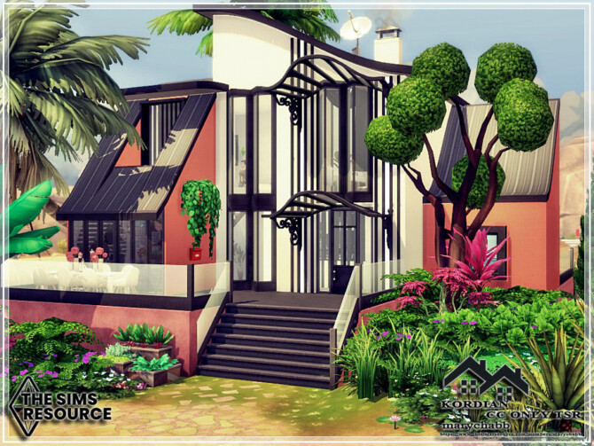 Sims 4 KORDIAN house by marychabb at TSR