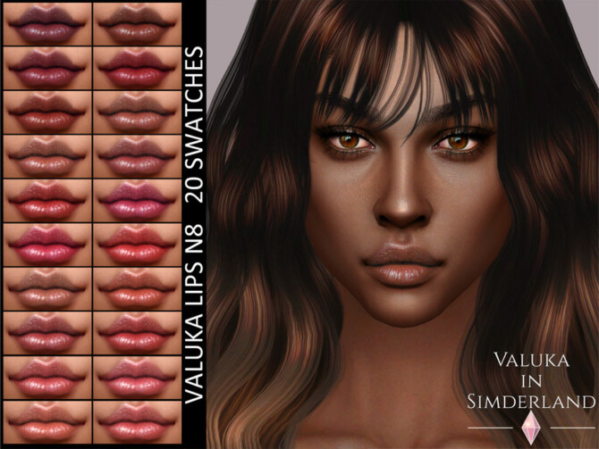 Sims 4 Lips N8 by Valuka at TSR