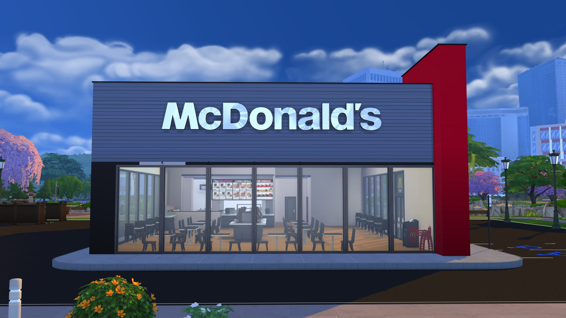 McDonald's #2 by jctekksims at Mod The Sims 4 » Sims 4 Updates