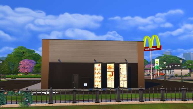 Sims 4 McDonalds #2 by jctekksims at Mod The Sims 4