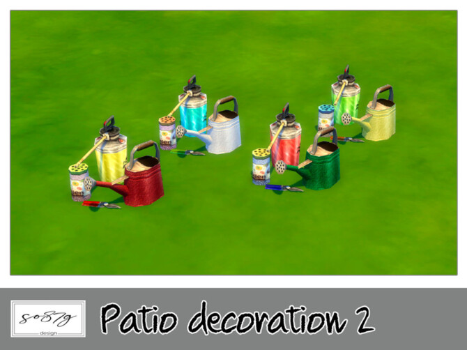 Sims 4 Patio set pt.2 by so87g at TSR