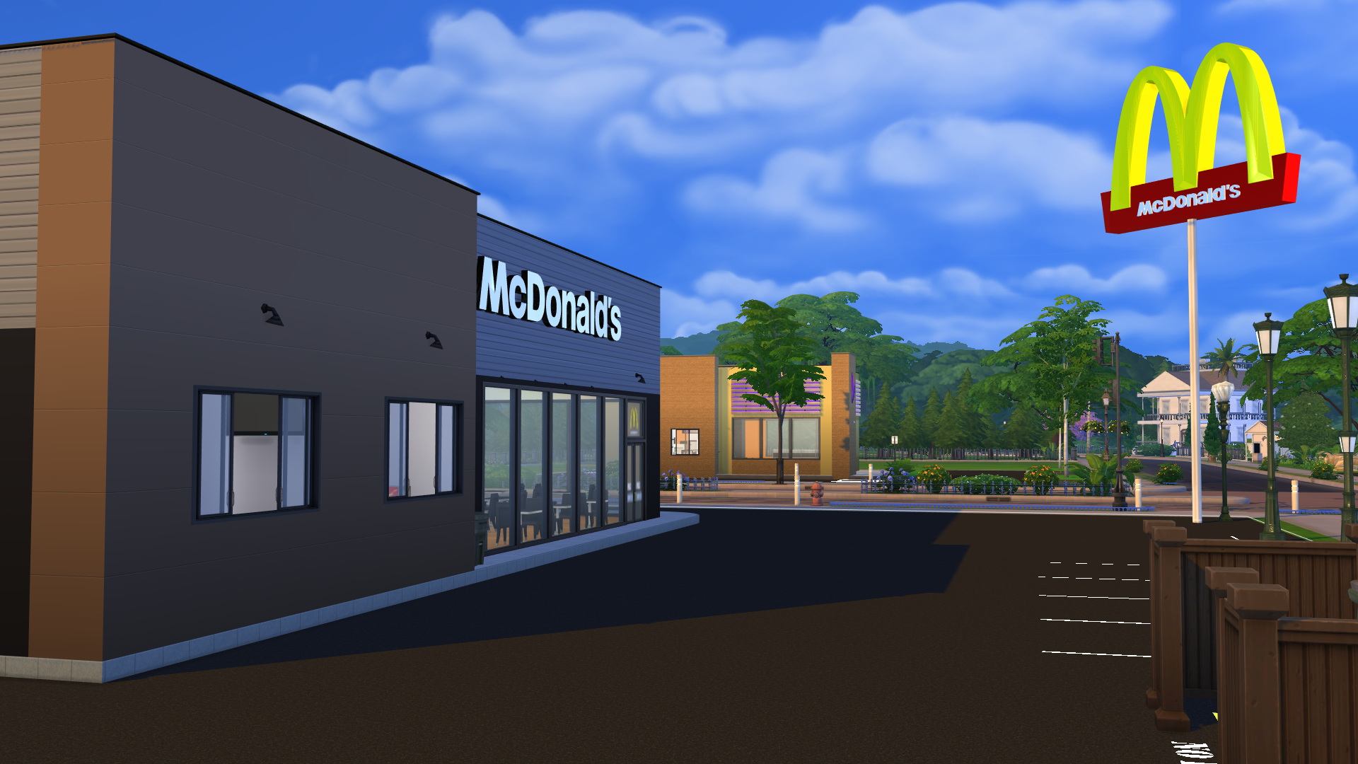 McDonald's #2 by jctekksims at Mod The Sims 4 » Sims 4 Updates