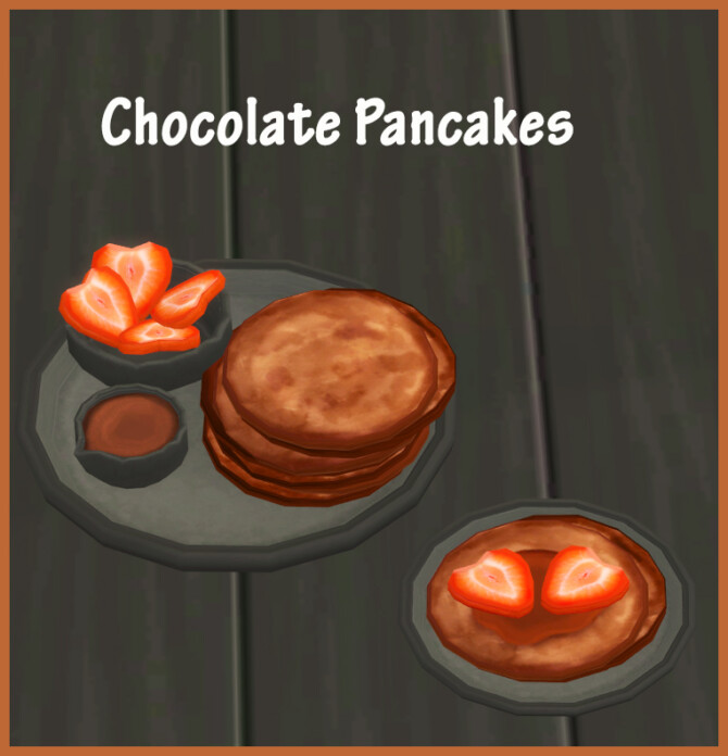 Sims 4 Trio of pancakes at Icemunmun