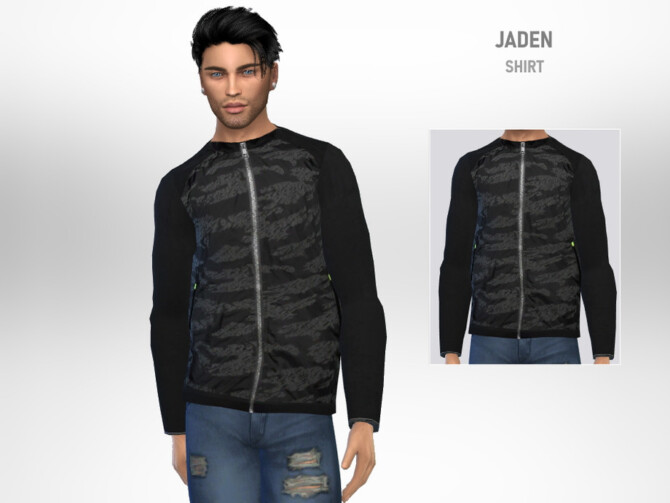 Sims 4 Jaden Shirt by Puresim at TSR