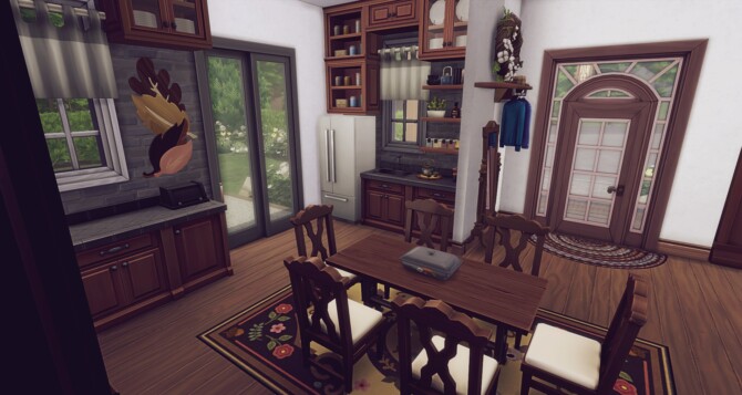 Sims 4 Craftsman Cabin No CC by zhepomme at Mod The Sims 4