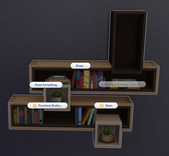 Sims 4 Should Have Been: Bookshelves by Ilex at MTS