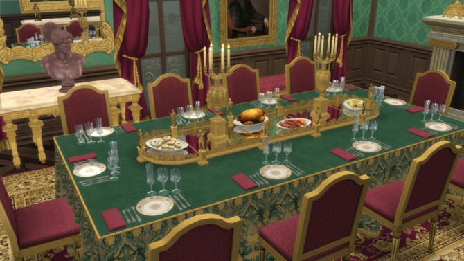 Sims 4 Dinnerware Set by TheJim07 at Mod The Sims 4