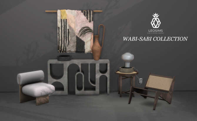Sims 4 WabiSabi Collection at Leo Sims