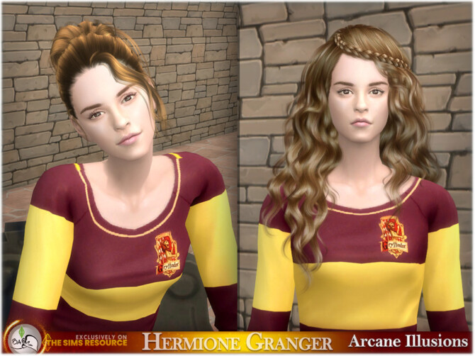 Sims 4 SIM Hermione Granger   Arcane Illusions  by BAkalia at TSR