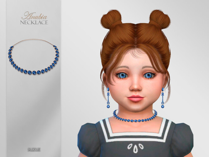 Sims 4 Anubia Necklace Toddler by Suzue at TSR