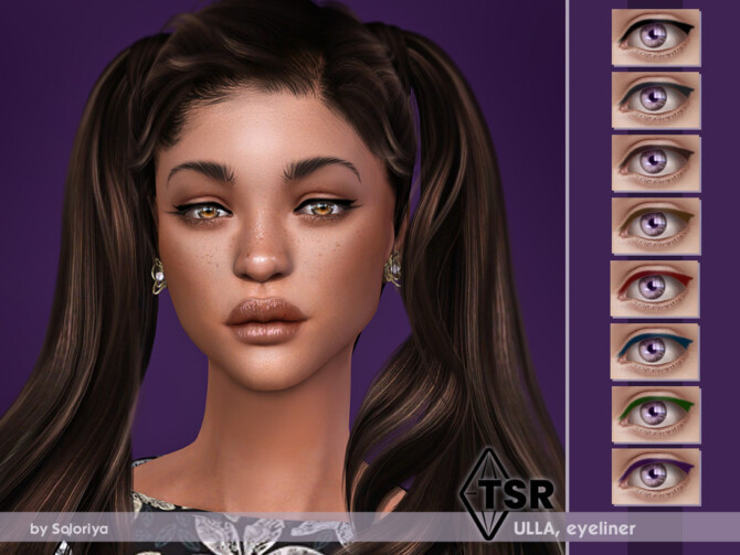 Sims 4 Eyeliner Ulla by soloriya at TSR