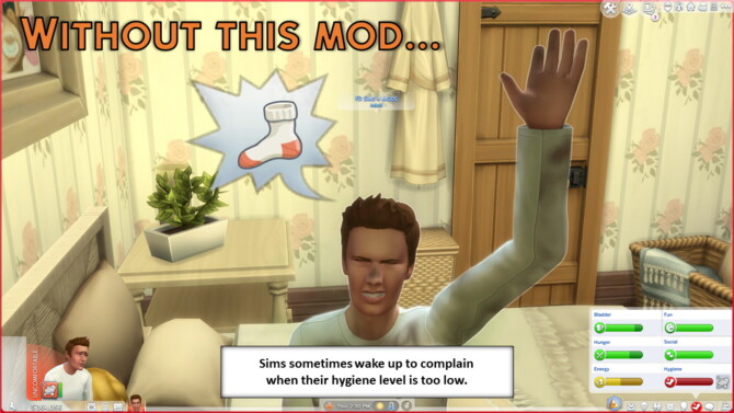 Sims 4 My Body Odor No More Wakes Me by FDSims4Mods at Mod The Sims 4