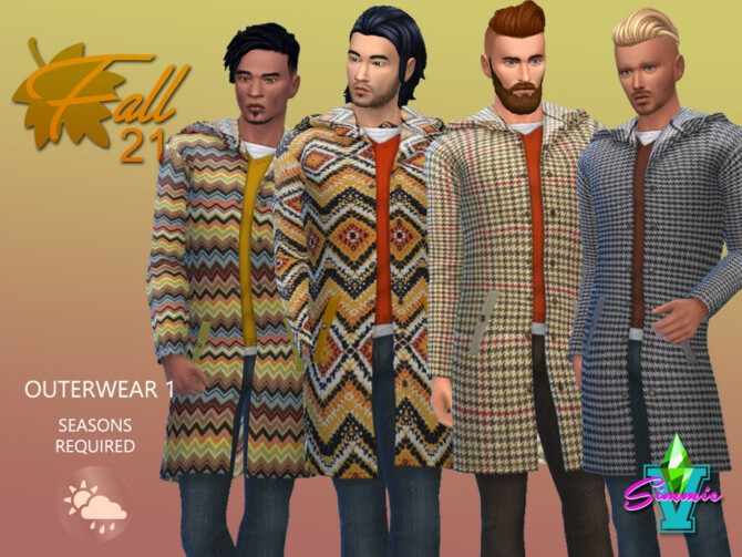 Sims 4 Fall21 Outerwear 1 by SimmieV at TSR
