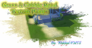Grass & Cobble Stones – Terrain Paints by Wykkyd at Mod The Sims 4
