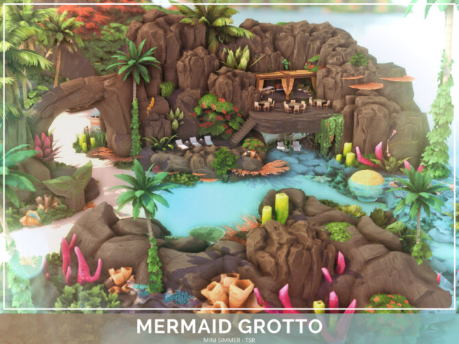 Sims 4 Arcane Illusions   Mermaid Grotto by Mini Simmer at TSR