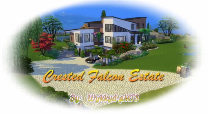 Sims 4 Crested Falcon Estate by Wykkyd at Mod The Sims 4