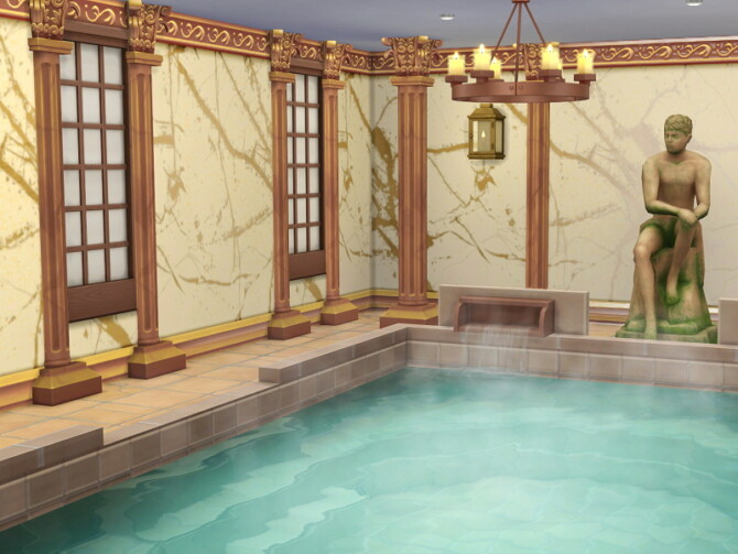 Sims 4 Roman Bath and Spa by Flubs79 at TSR