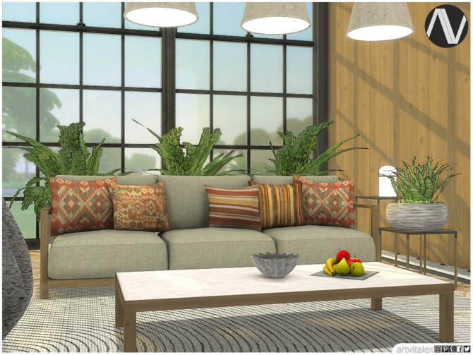 Sims 4 Quebec Outdoor Living by ArtVitalex at TSR