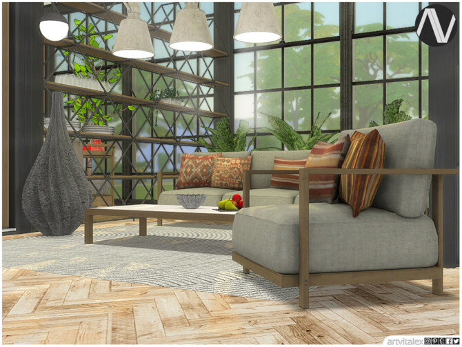 Sims 4 Quebec Outdoor Living by ArtVitalex at TSR