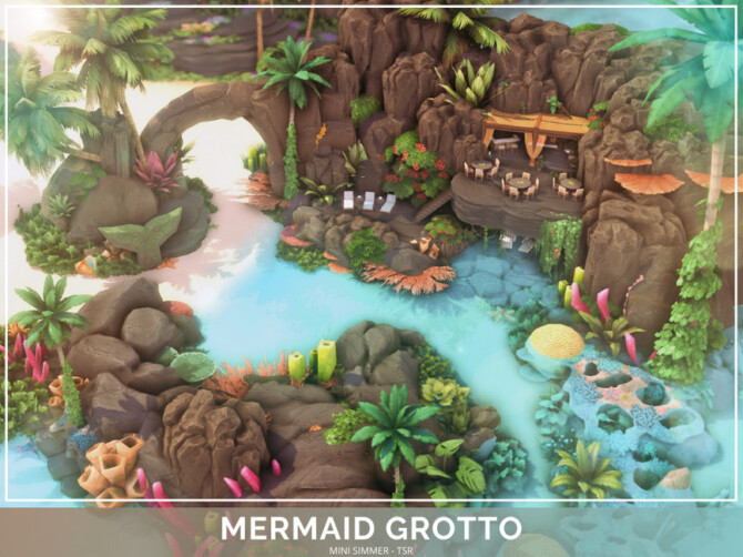 Sims 4 Arcane Illusions   Mermaid Grotto by Mini Simmer at TSR