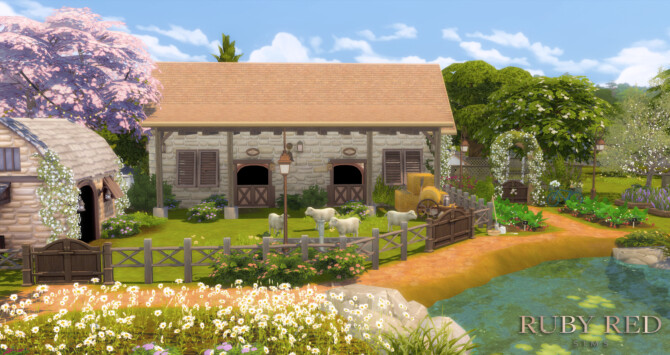 Sims 4 Lakeside Manor at Ruby Red