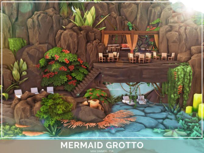 Sims 4 Arcane Illusions   Mermaid Grotto by Mini Simmer at TSR