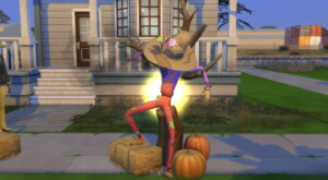 Morphiate into Scarecrow (Permanent) by LeisureLi at Mod The Sims 4