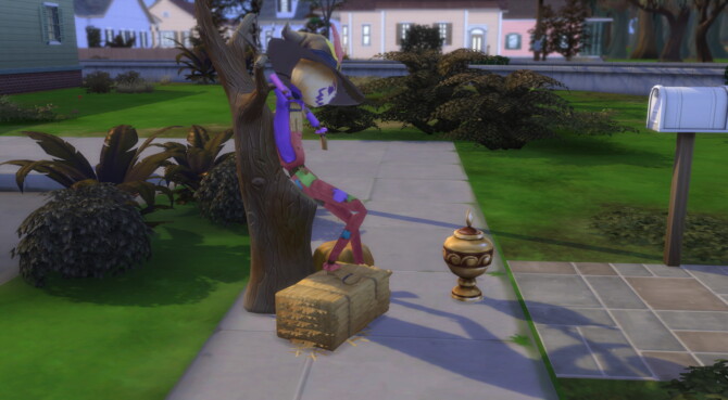 Sims 4 Morphiate into Scarecrow (Permanent) by LeisureLi at Mod The Sims 4