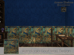 Arcane Illusions – Astrologia Goat Wall Design by theeaax at TSR