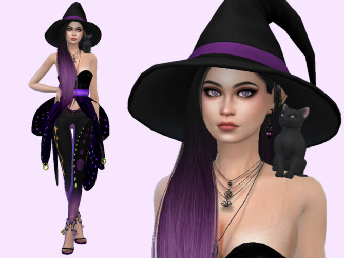 Sims 4 Arcane Illusions   Mystia Crimson by Mini Simmer at TSR