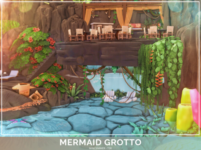 Sims 4 Arcane Illusions   Mermaid Grotto by Mini Simmer at TSR