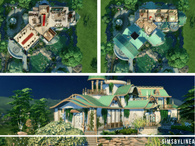 Sims 4 Arcane Illusions   Elven Palace by SIMSBYLINEA at TSR