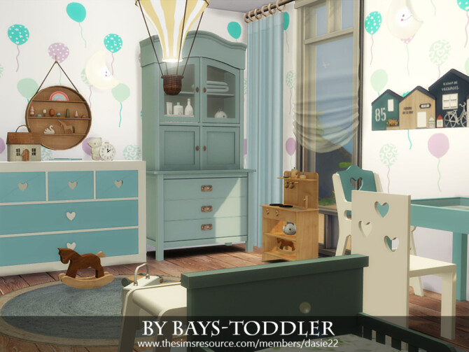 Sims 4 BY BAYS TODDLER room by dasie2 at TSR