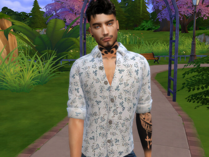 Sims 4 Lance Chester by divaka45 at TSR