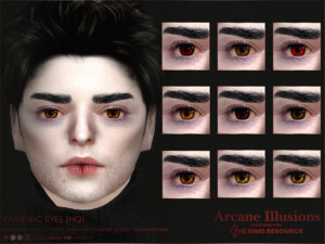 Arcane Illusions Vampiric Eyes by Caroll91 at TSR