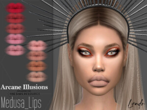 Arcane Illusions – Medusa Lipstick by LVNDRCC at TSR