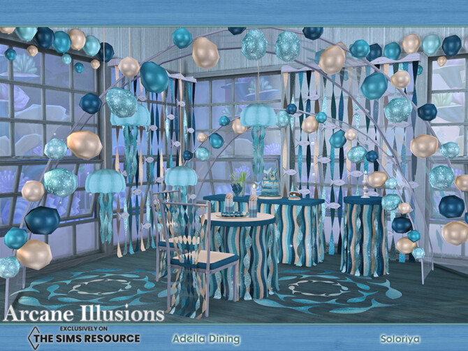 Sims 4 Arcane Illusions   Adella Dining by soloriya at TSR