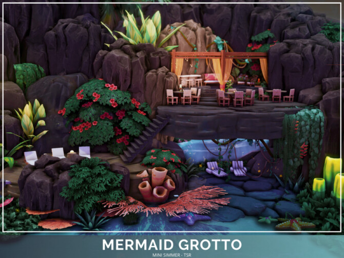 Sims 4 Arcane Illusions   Mermaid Grotto by Mini Simmer at TSR