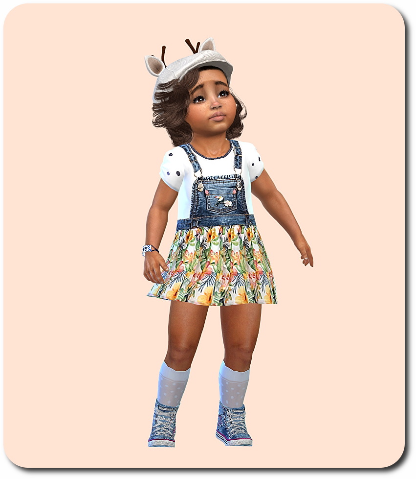 Designer Set for Toddler Girls TS4 at Sims4-Boutique » Sims 4 Updates