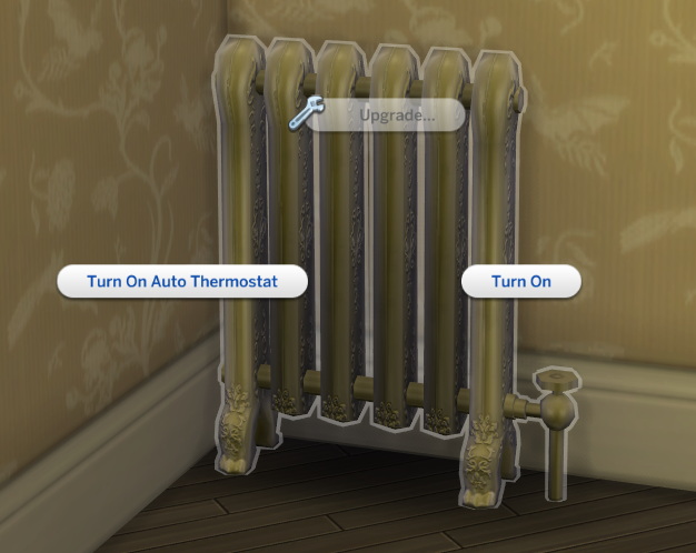 Sims 4 Vampire Radiator as a Space Heater by Ilex at Mod The Sims 4