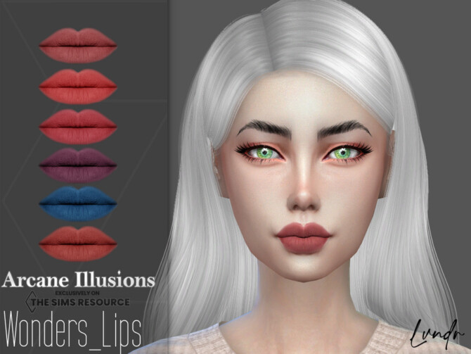 Sims 4 Arcane Illusions  Wonders Lipstick by LVNDRCC at TSR