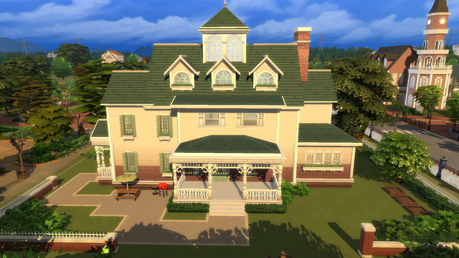 Familiar House by plumbobkingdom at Mod The Sims 4 » Sims 4 Updates