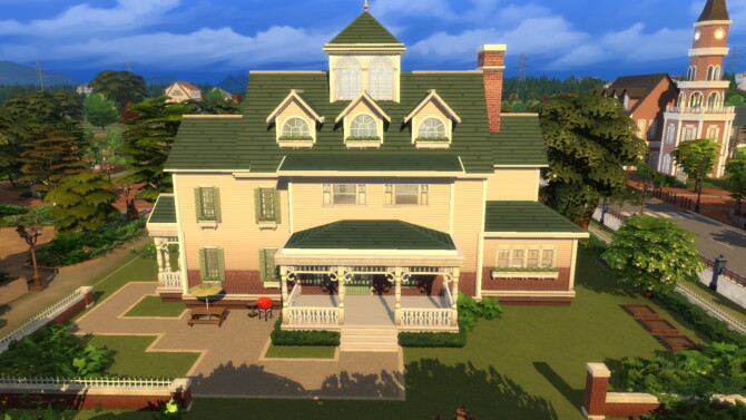 Sims 4 Familiar House by plumbobkingdom at Mod The Sims 4