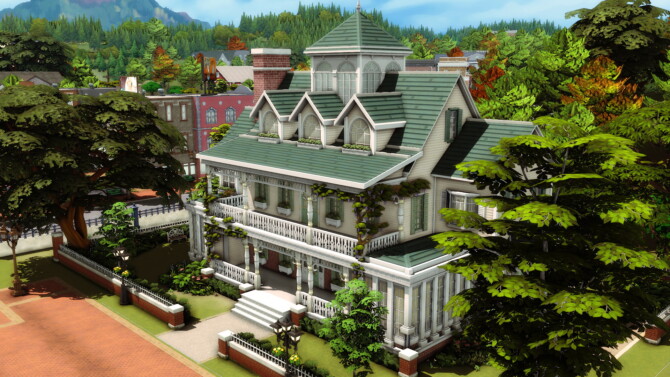 Sims 4 Familiar House by plumbobkingdom at Mod The Sims 4