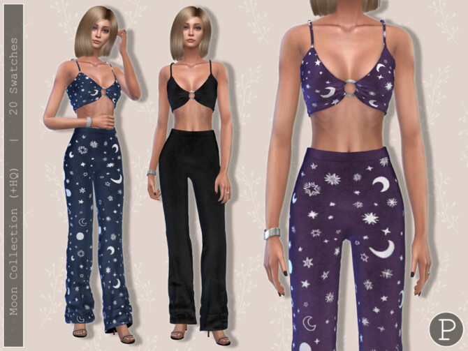 Sims 4 Moon Pants by Pipco at TSR