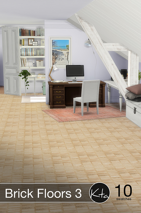 Sims 4 Brick Floors 3 at Ktasims