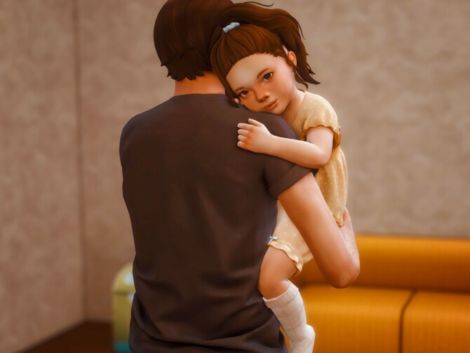 Sims 4 Father Daughter Day Pose Pack at Katverse