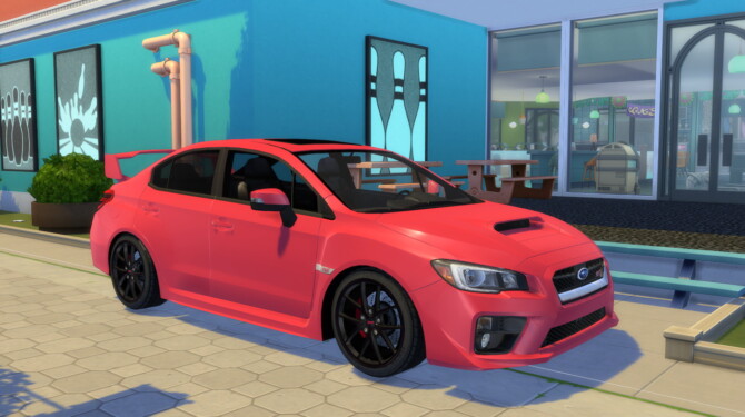Sims 4 2015 Subaru WRX STI at Modern Crafter CC
